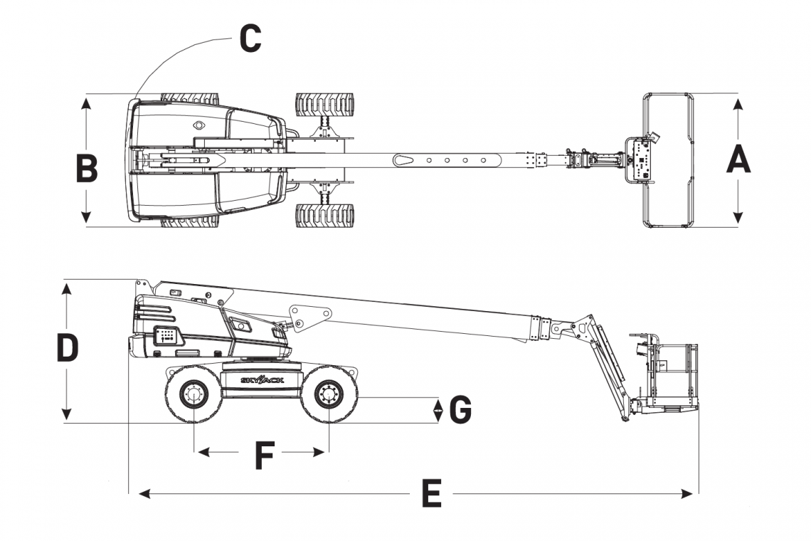 SJ66 T reach diagram