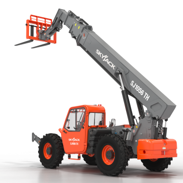 SJ1056 Telehandler, view from back