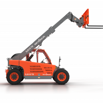 SJ519 Telehandler rendering from the side